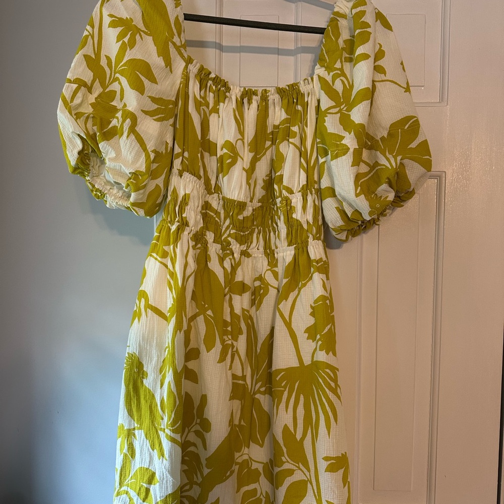 Anthropologie Maeve Floral Vacation Dress